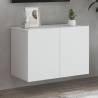 TV Cabinet Wall-mounted White 60x30x41 cm Colour white Quantity in Package 1 Width 60 cm 