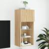 TV Cabinet with LED Lights Sonoma Oak 40.5x30x90 cm Colour sonoma oak Quantity in Package 1 Height 90 cm Width 40.5 cm 