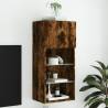 TV Cabinet with LED Lights Smoked Oak 40.5x30x90 cm Colour smoked oak Quantity in Package 1 Height 90 cm Width 40.5 cm 