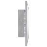 LED Bathroom Mirror Concrete Grey - Stylish & Functional Design