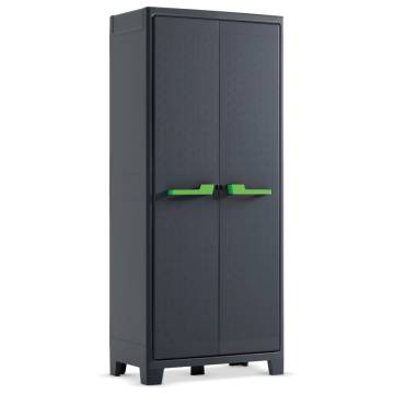 Keter Moby Storage Cabinet - Graphite Grey 182 cm | Hipomarket