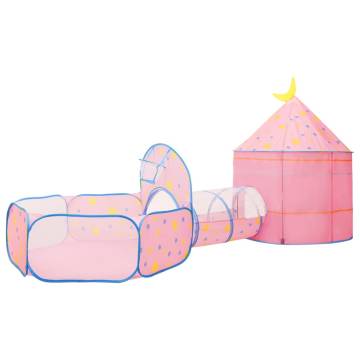 Children Play Tent with 250 Balls - Pink Fun for Kids