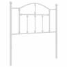 Stylish White Metal Headboard - 80 cm | Hipo Market