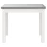 3 Piece White & Grey Children Table and Chair Set | HipoMarket