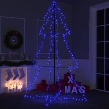 Christmas Cone Tree with 240 LEDs - 118x180 cm