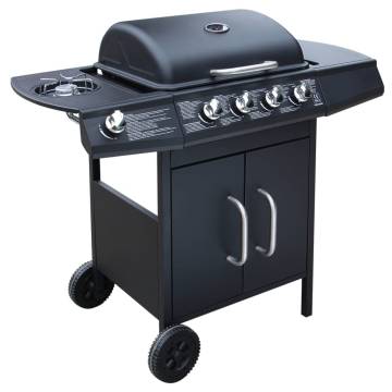 Gas Barbecue Grill 4+1 Cooking Zone - Perfect for Outdoor Cooking