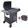 Gas Barbecue Grill 4+1 Cooking Zone - Perfect for Outdoor Cooking