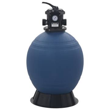 Pool Sand Filter with 6 Position Valve - 560 mm | HipoMarket