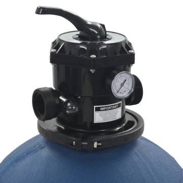 Pool Sand Filter with 6 Position Valve - 560 mm | HipoMarket