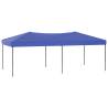 Folding Party Tent Blue 3x6m - Perfect for Outdoor Events