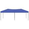 Folding Party Tent Blue 3x6m - Perfect for Outdoor Events