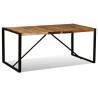 Solid Reclaimed Wood Dining Table 180 cm - Unique Vintage Style