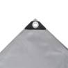 Heavy-Duty Grey Tarpaulin 4x8 m - 650 g/m² | HipoMarket