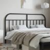 Metal Headboard Black 160 cm Colour black Size 160 cm Quantity in Package 1 