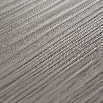 Self-adhesive PVC Flooring Planks - Dark Grey | HipoMarket