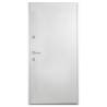 Elegant White Aluminium Front Door 100x200 cm | Hipo Market