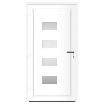 Front Door Anthracite 110x210 cm - Premium Aluminium & PVC