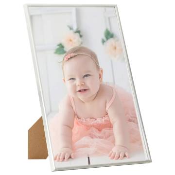 Silver Photo Frames Collage - 5 pcs for Table | 21x29.7 cm