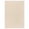 Rug Short Pile 240x340 cm Cream Colour cream Size 240 x 340 cm 