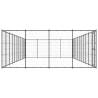 Outdoor Dog Kennel Steel 53.24 m² - Safe & Spacious Play Area