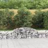 Arched Gabion Baskets 10 pcs 300x50x40/60 cm Galvanised Iron Size 300 x 50 x 40/60 cm Quantity in Package 10 