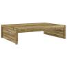 Garden Footstool 120x80 cm - Stylish Impregnated Pine Wood