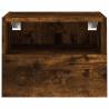 Smoked Oak TV Wall Cabinet - Stylish & Space-Saving Design