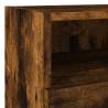 Smoked Oak TV Wall Cabinet - Stylish & Space-Saving Design