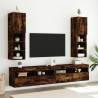 TV Cabinets with LED Lights 2 pcs Smoked Oak 30.5x30x102 cm Colour smoked oak Quantity in Package 2 Height 102 cm Width 30.5 cm 