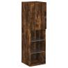 TV Cabinets with LED Lights - Smoked Oak - 2 pcs - Hipomarket