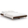 Brown Oak Bed Frame 120x190 cm | Small Double - Hipomarket