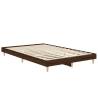 Brown Oak Bed Frame 120x190 cm | Small Double - Hipomarket