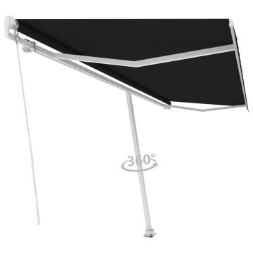 Freestanding Manual Retractable Awning 500x350 cm - Anthracite