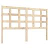 Stylish Solid Wood Pine Bed Headboard - 140.5x4x100 cm