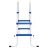 Pool Ladder Blue and White 84 cm Steel - Safe & Durable