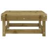 Garden Footstool Impregnated Wood Pine - Stylish & Durable