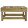 Garden Footstool Impregnated Wood Pine - Stylish & Durable