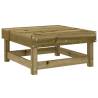 Garden Footstool Impregnated Wood Pine - Stylish & Durable