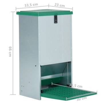 Feedomatic Automatic Poultry Feeder - 20 kg Capacity