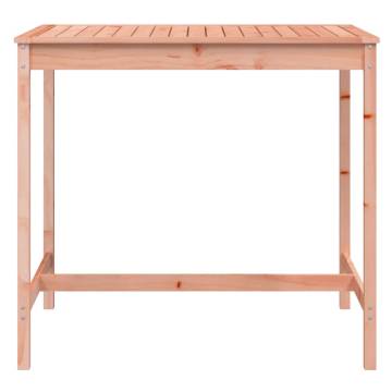 Garden Table 121x82.5x110 cm - Solid Wood Douglas | HipoMarket