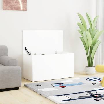 Stylish White Storage Chest - 84x42x46 cm | HipoMarket