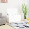 Storage Chest White 84x42x46 cm Engineered Wood Colour white Size 84 x 42 x 46 cm Quantity in Package 1 