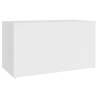 Stylish White Storage Chest - 84x42x46 cm | HipoMarket