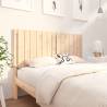 Bed Headboard 140.5x4x100 cm Solid Wood Pine Colour natural Size 140.5 x 100 cm Quantity in Package 1 