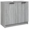 3 Piece Grey Sonoma Bathroom Cabinet Set | Stylish & Practical