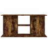 Aquarium Stand Smoked Oak - 121x41x58 cm Engineered Wood