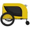 Durable Pet Bike Trailer - Yellow & Black - Comfortable & Safe