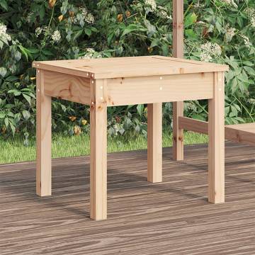 Garden Bench - Solid Pine Wood 50x44x45 cm | HipoMarket