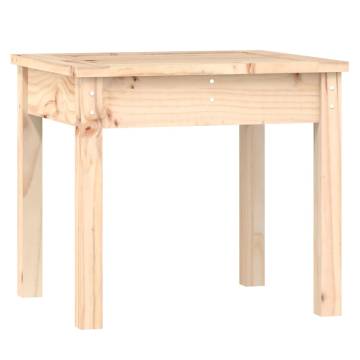 Garden Bench - Solid Pine Wood 50x44x45 cm | HipoMarket