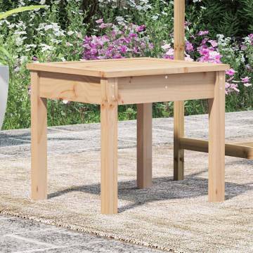 Garden Bench - Solid Pine Wood 50x44x45 cm | HipoMarket